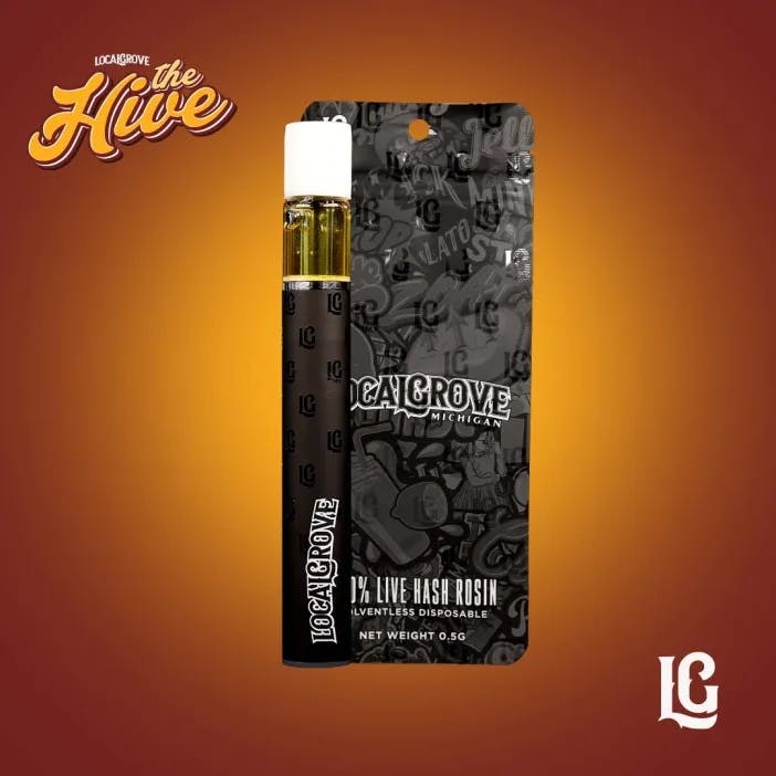 Local Grove - .5g Hash Rosin Disposable - The Hive