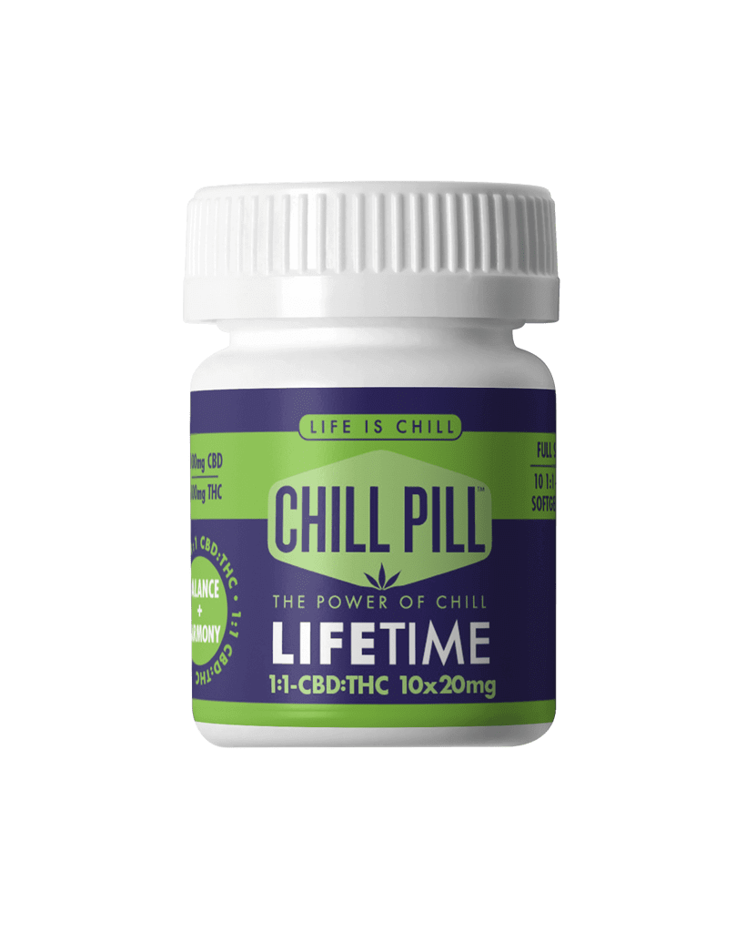 Chill Pill 10mg 10pk - Lifetime Caplets