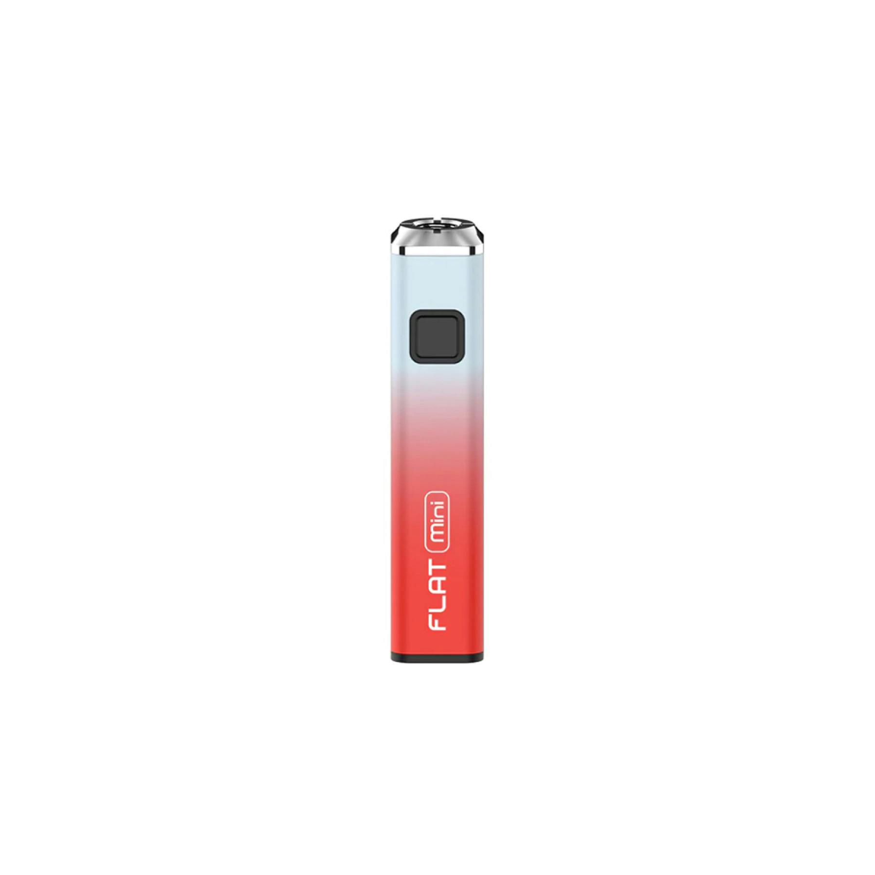 Flat Mini 510 Vape Battery | Red & Teal