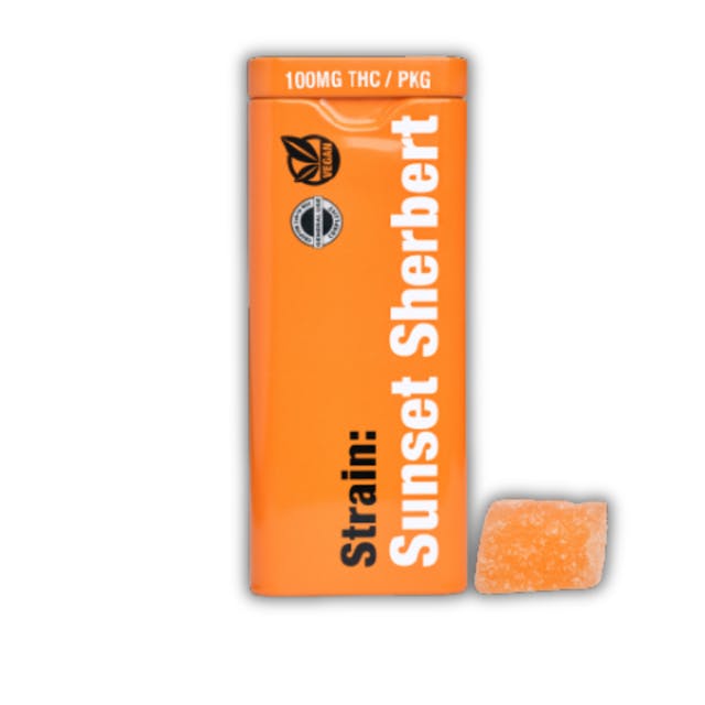 Drops - Rosin Gummy - 20 Pack - 100 mg - (Creative) Orange / Sunset Sherbert