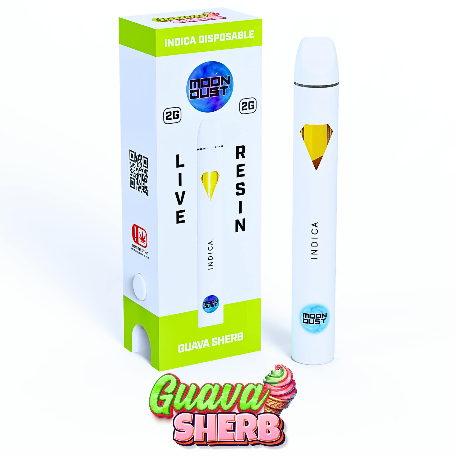 Guava Sherb Live Resin Disposable Vape
