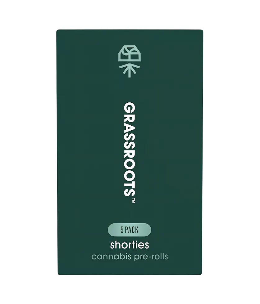 Grassroots - Shorties - Pre-Roll 5 Pack - Zesty Garlic Cookies