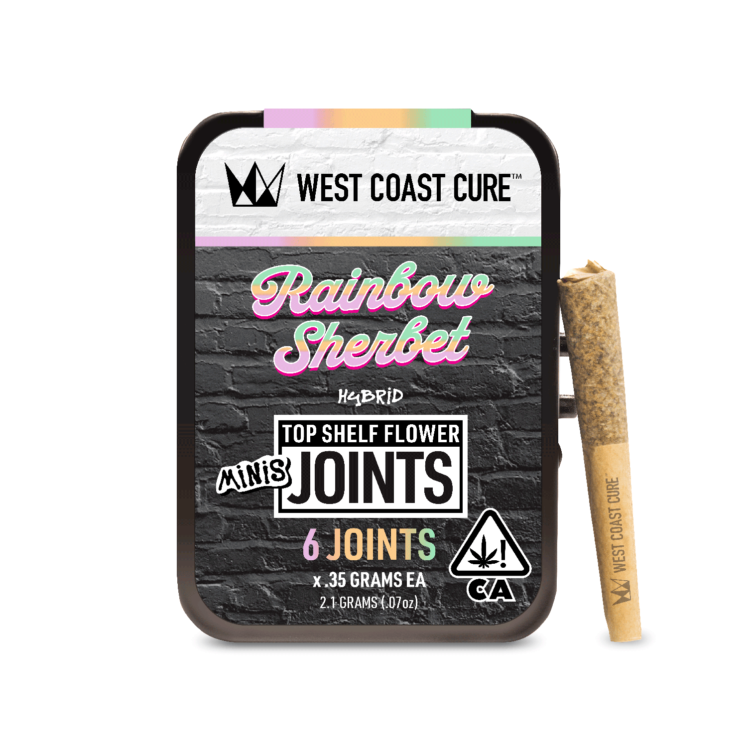 Rainbow Sherbet Minis Pre-roll 6-pack | 2.1g
