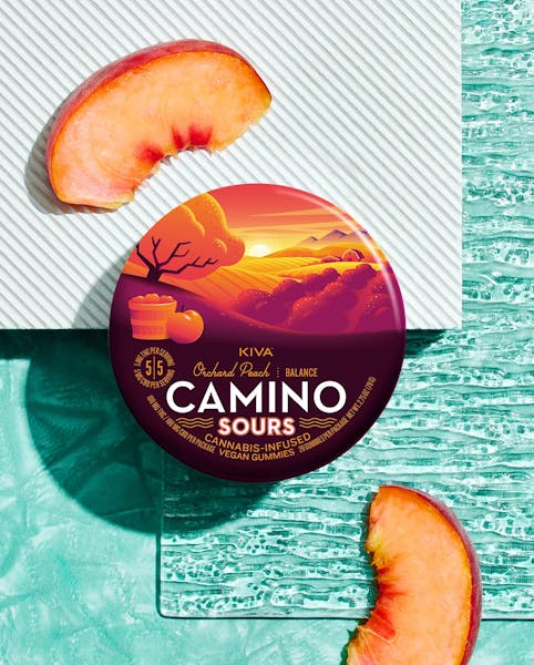 Camino Sours Orchard Peach 1:1 THC:CBD (Balance) 10pk 100mg