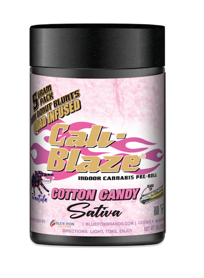 Cali-Blaze - 5-Pack 1g Infused Donut Blunts - Cotton Candy