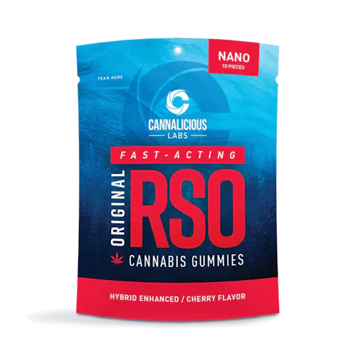 Original Cherry RSO Gummies 10-pack-active