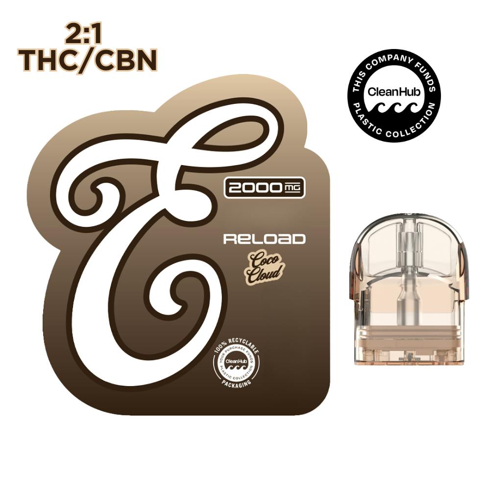 Eureka | Coco Cloud | 2:1 THC:CBN | Reload | 1g