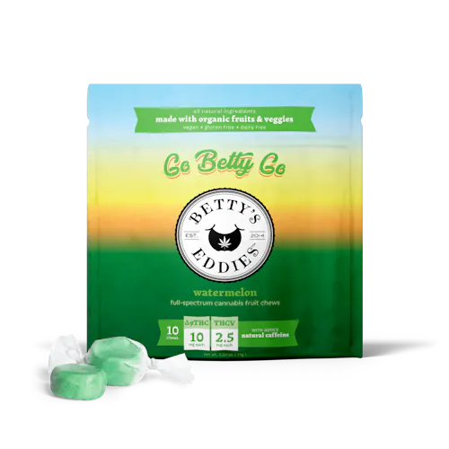 Watermelon 4:1 (THC:THCv) Chews 10mg x 10pk-1