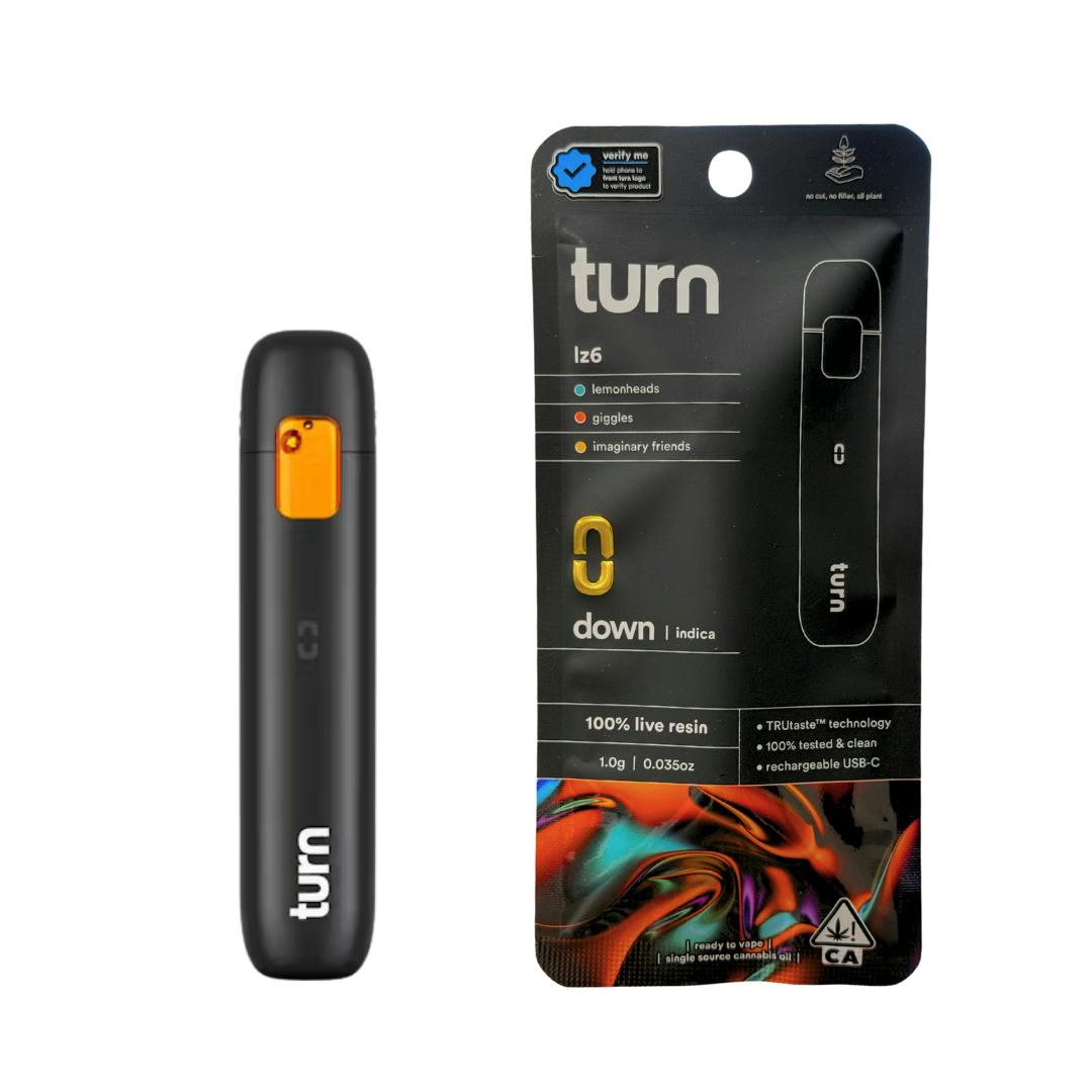 LZ6 LIVE RESIN TURN DOWN ALL-IN-ONE