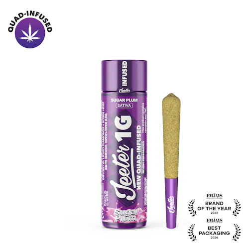 JEETER | SUGAR PLUM | QUAD INFUSED JOINT | 1G-active