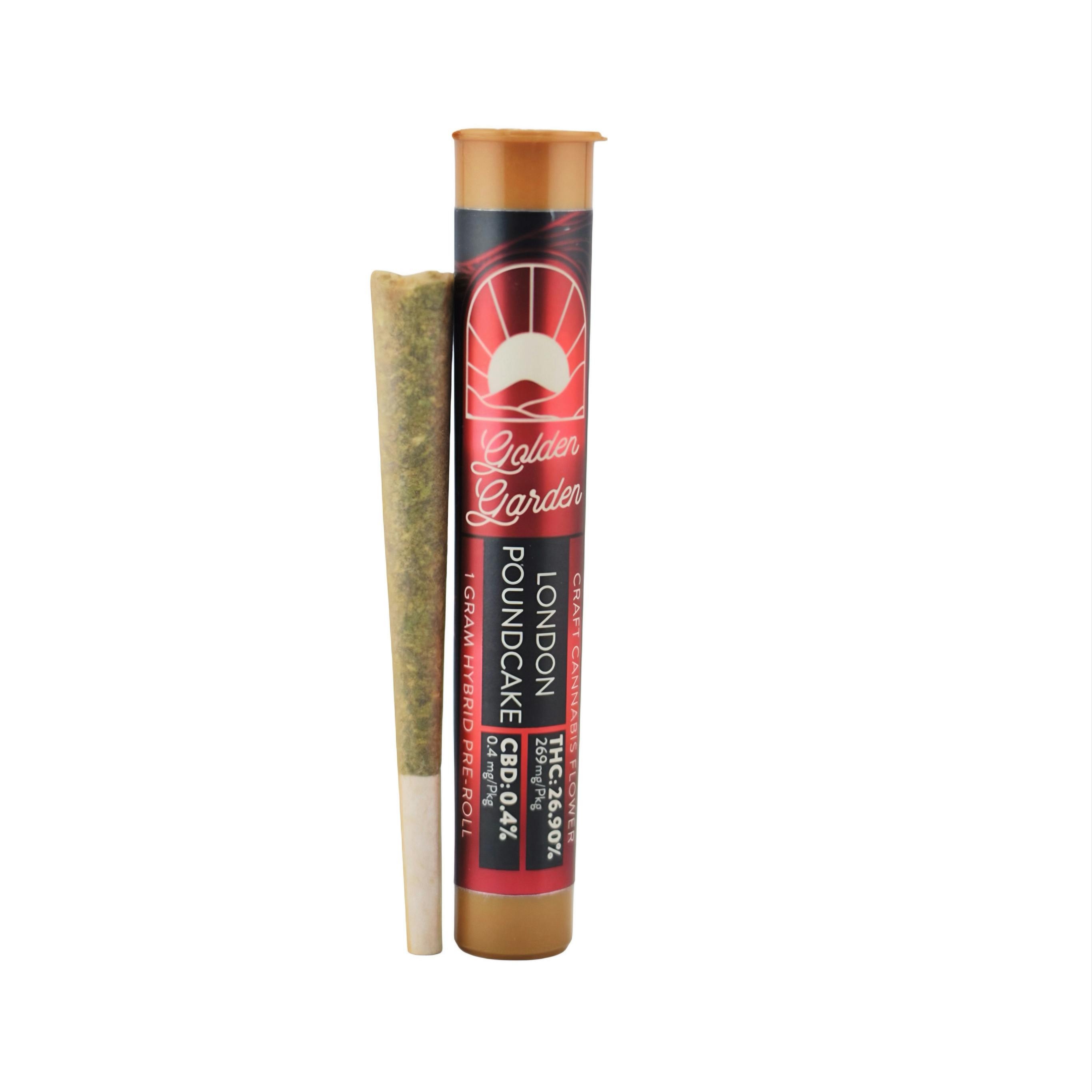 Golden Garden | London Pound Cake | 1G PRE-ROLL