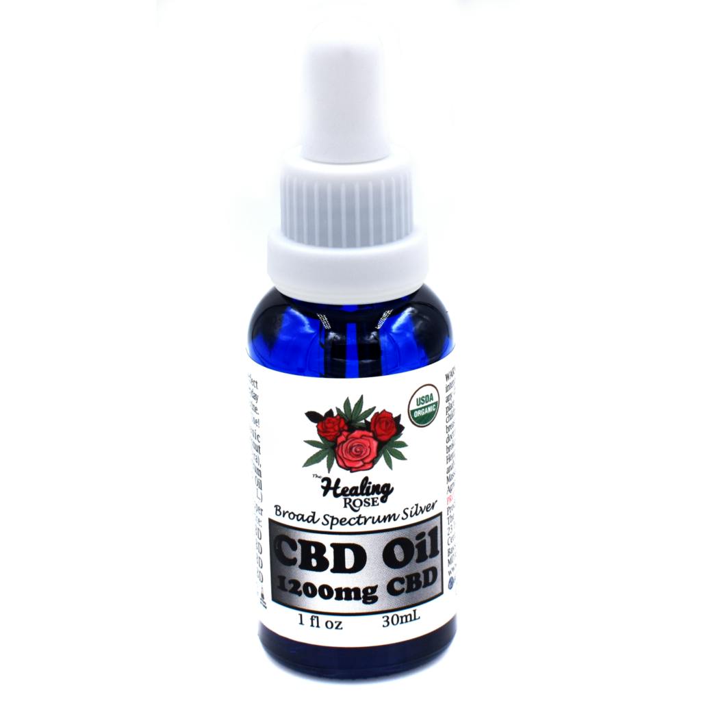 Healing Rose | Tincture | Organic | CBD | Broad Spectrum | 1oz