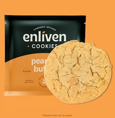 Product KR Enliven Cookies - Peanut Butter 10mg (1pk)