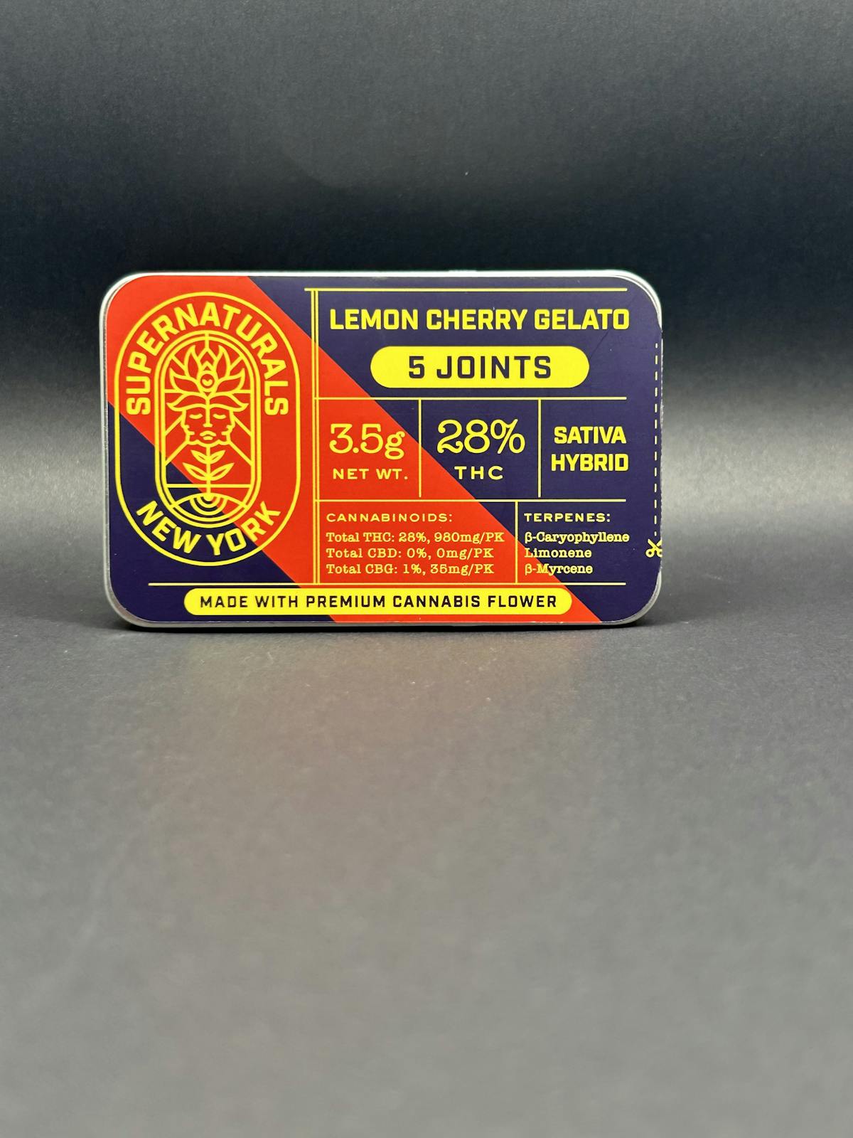 Photo of Supernaturals -Lemon Cherry Pre- Roll – 5pk