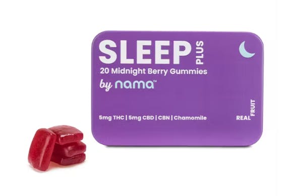 Nama Sleep Plus Midnight Berry Gummies