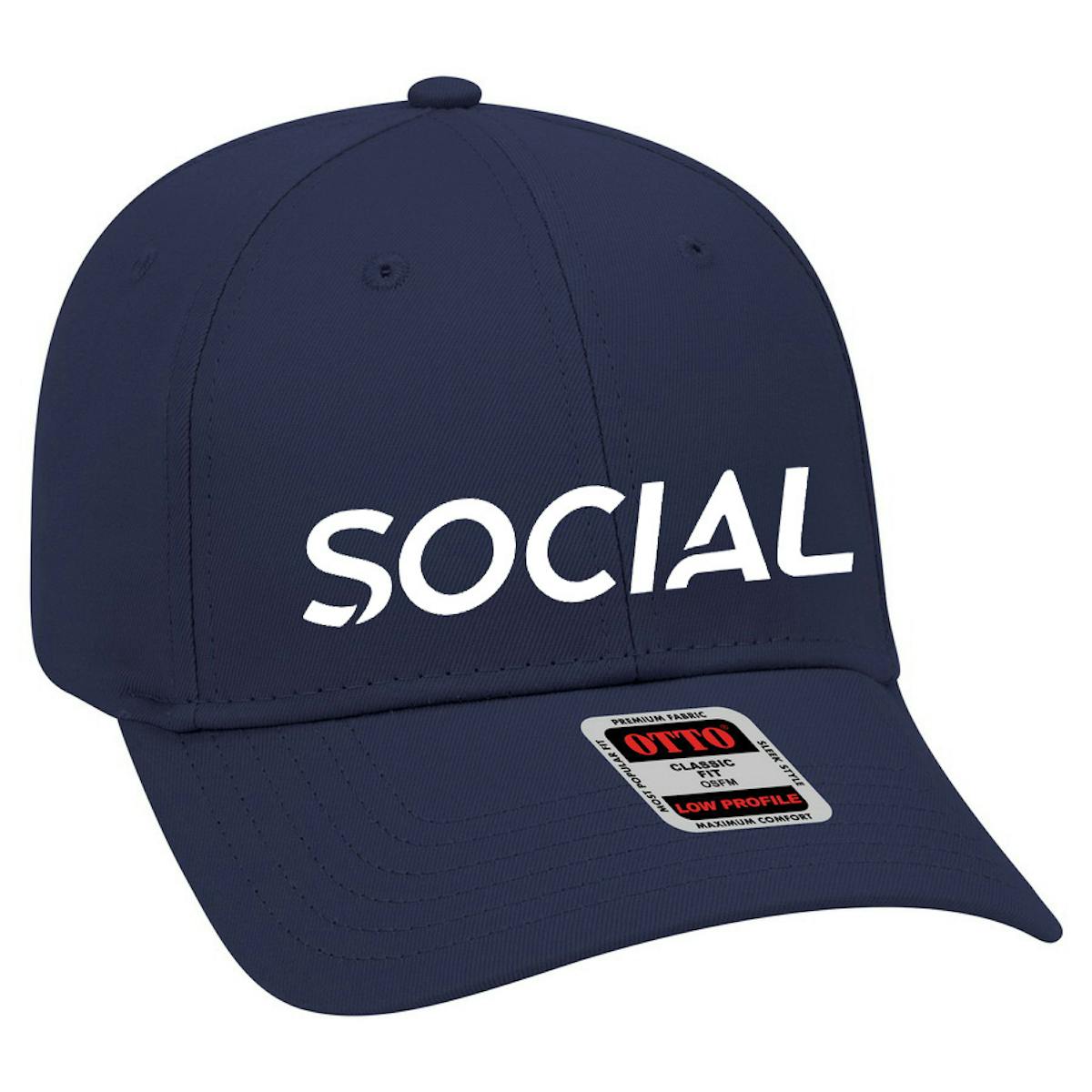 Photo of Social Cannabis Hat Otto Navy Blue