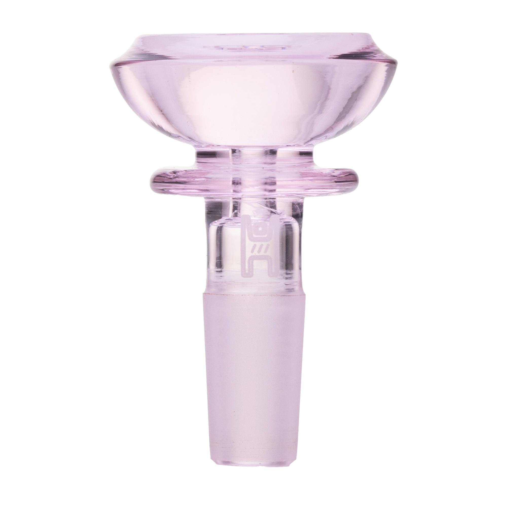 Human Grade - 14mm Saucer Flower Bowl - Pink by Human Grade