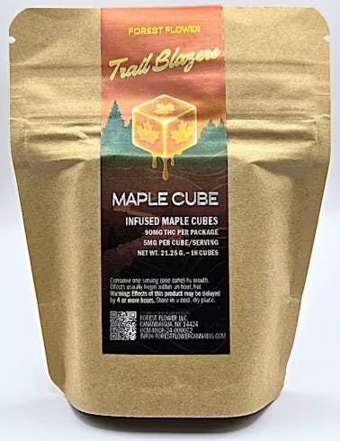 Product Trail Blazers - Maple Cube - 20pk - 90mg - Edible