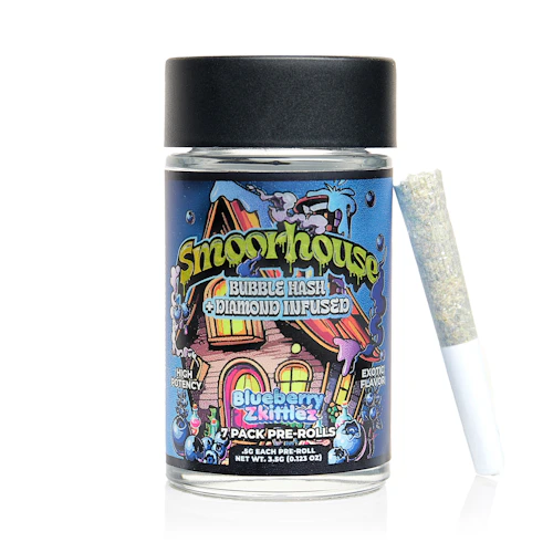 Smoorhouse - 7-Pack .5g Infused Prerolls - Blueberry Zkittlez