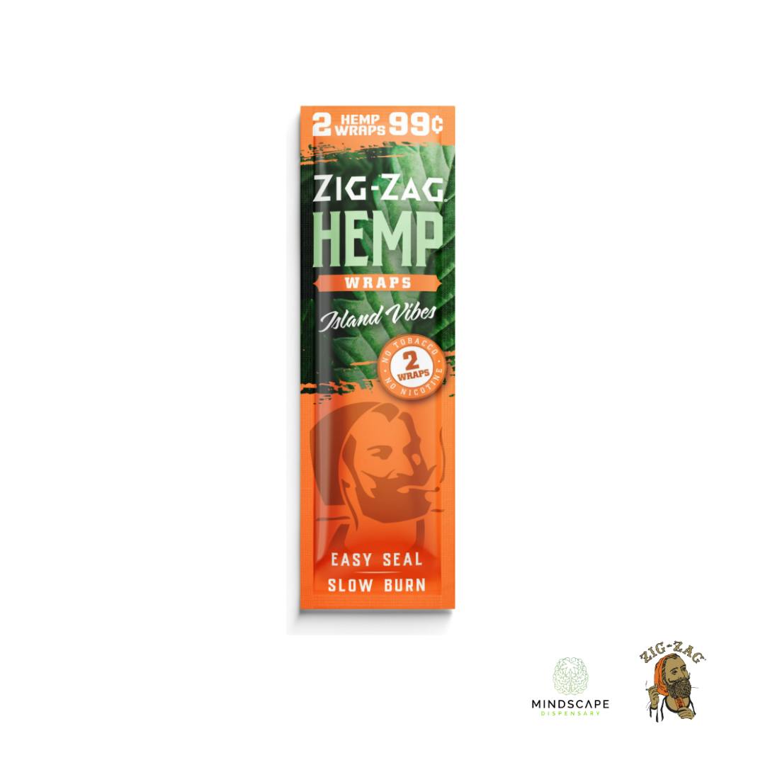 ZIG ZAG CIGAR HEMP WRAP ISLAND VIBES