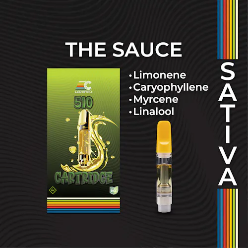 Certified: The Sauce – Cartridge 1g-1