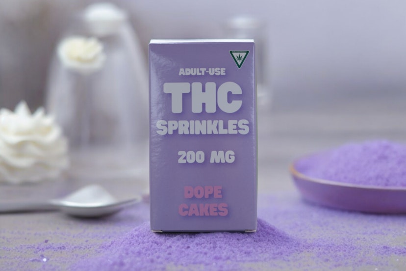Dope Cakes | THC Sprinkles - 200mg - Pink