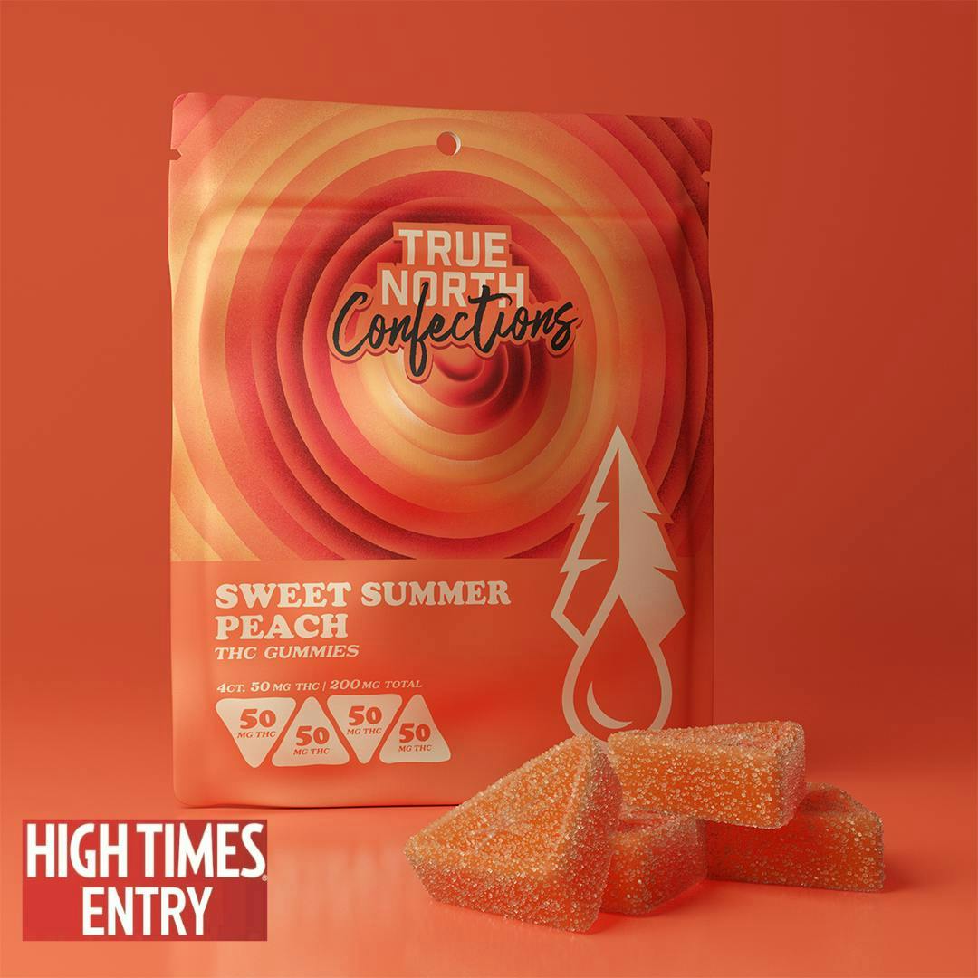 True North - 200mg Gummies - Sweet Summer Peach