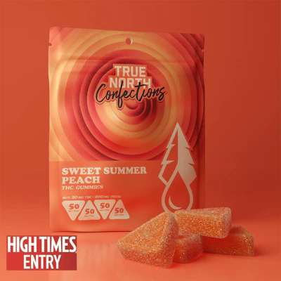 True North - 200mg Gummies - Sweet Summer Peach