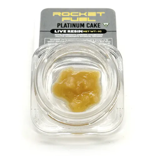 Rocket Fuel Platinum Cake Live Resin Rec-active