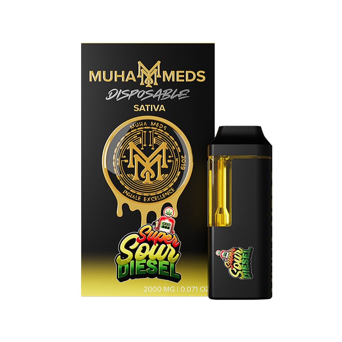 Product: MUHA MEDS | SUPER SOUR DIESEL | DISPOSABLE SATIVA