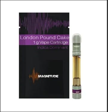 Magnitude Vape Cart | 1g | London Pound Cake-0