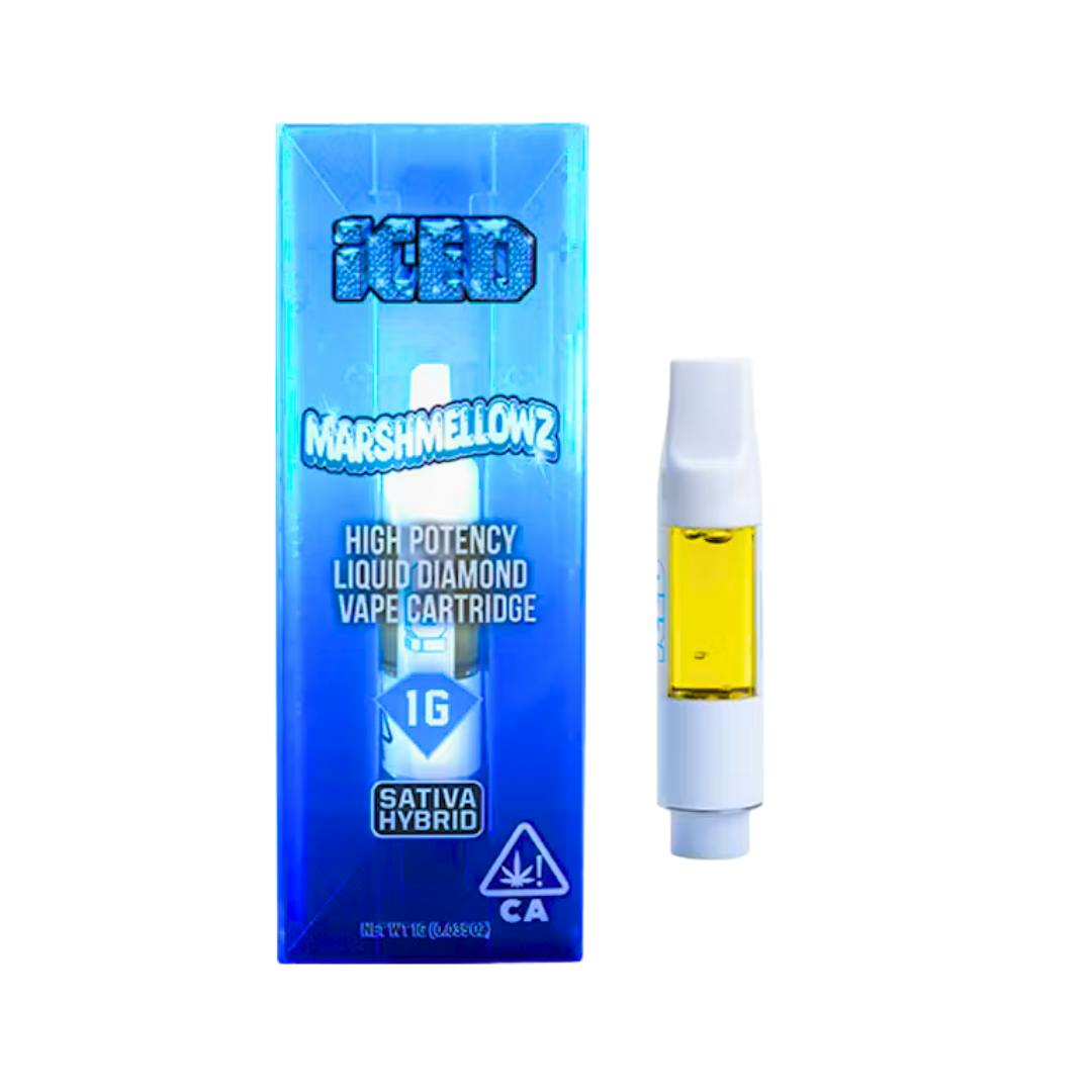 MARSHMELLOWZ ICED LIQUID DIAMOND CARTRIDGE