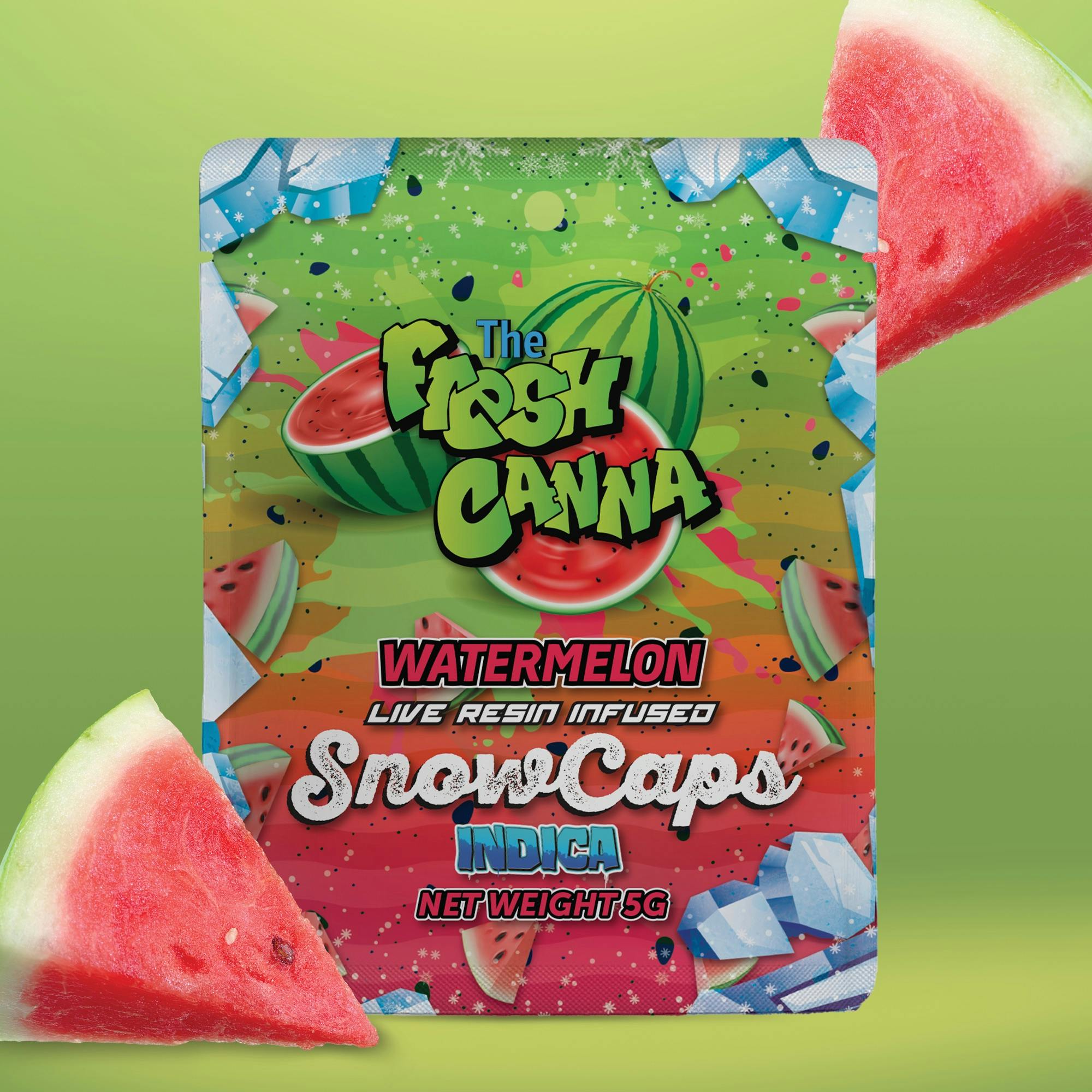 Fresh Canna - 5g Infused Snowcaps - Watermelon