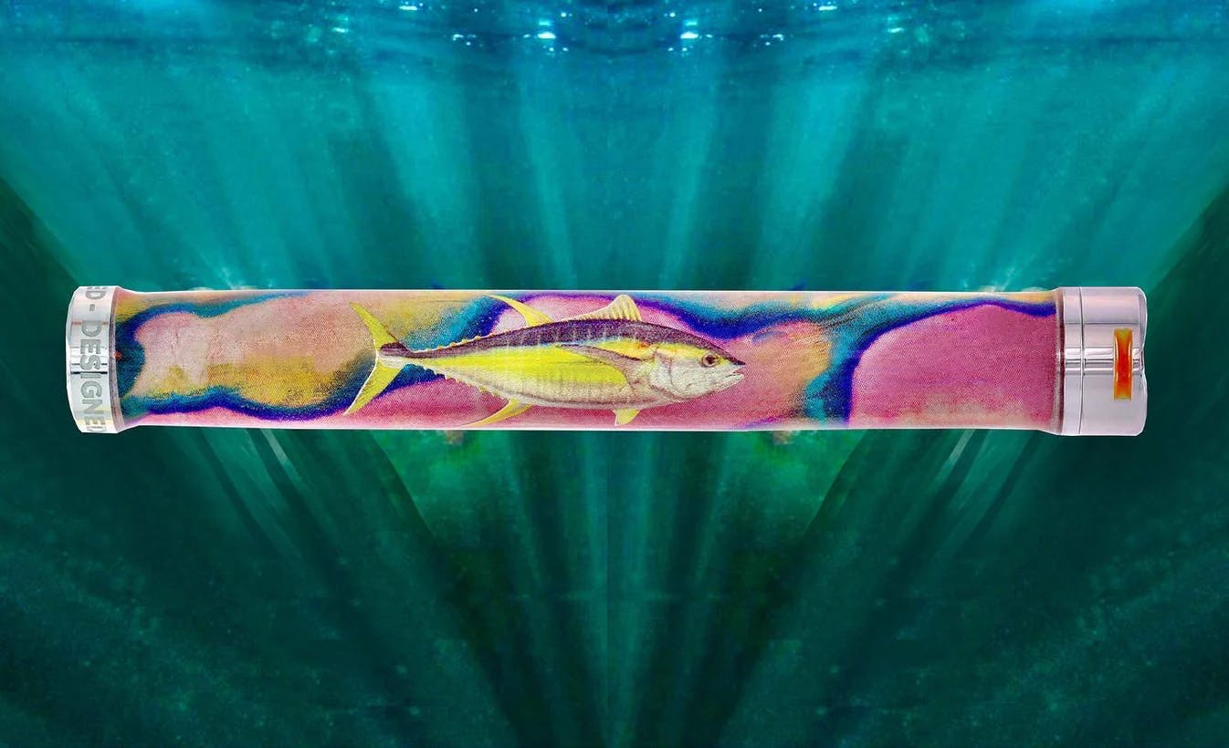 Freeminded | Rip Tide Single Joint Tube | 12mm | Tuna Prism