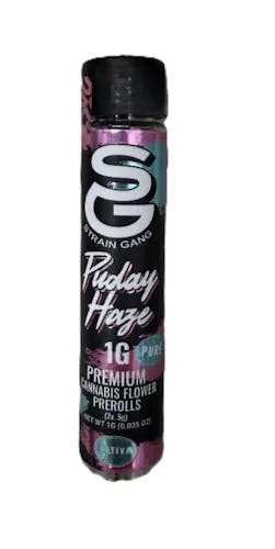 Strain Gang | Puday Haze | 2pk Pre-roll | 1g
