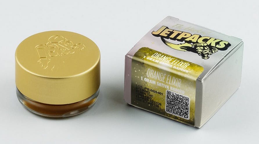 Orange Elixir Badder | Sativa | Jetpacks