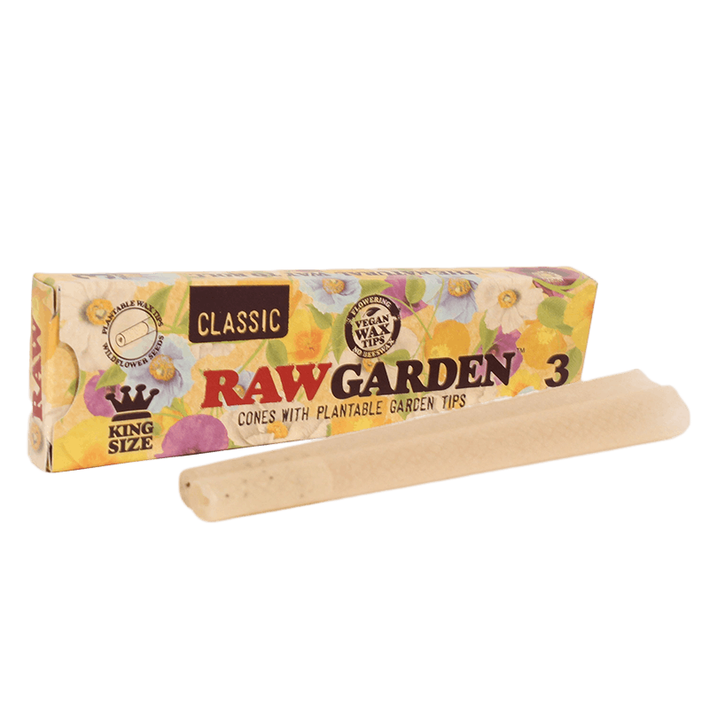 RAW | Cones | King Size | Garden | 3PK