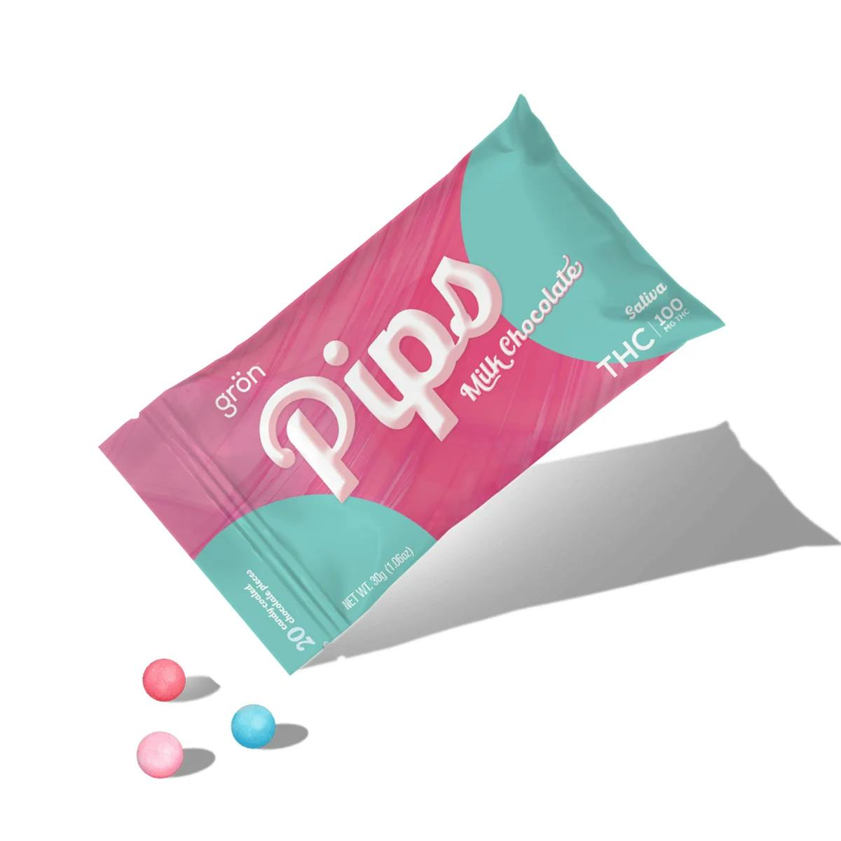 Photo of Pips Milk Chocolate (Gron)