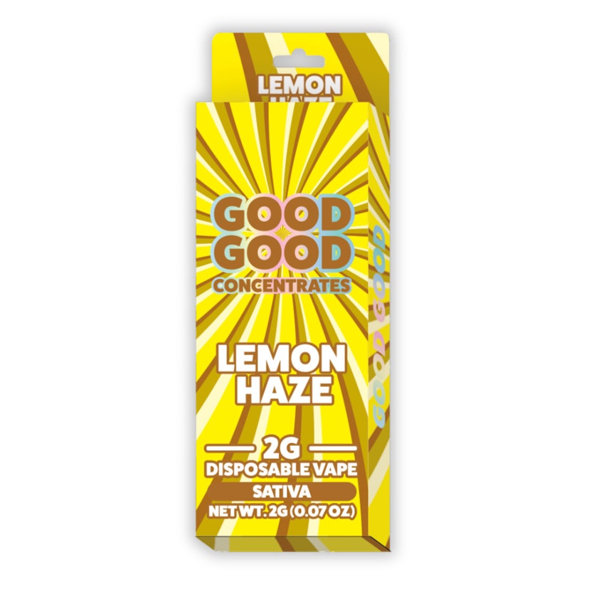 Good Good | Disposable Vape | Lemon Haze | 2g