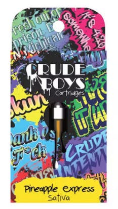 Crude Boys CRUDE BOYS | PINEAPPLE EXPRESS - CART SATIVA — VAPORIZERS