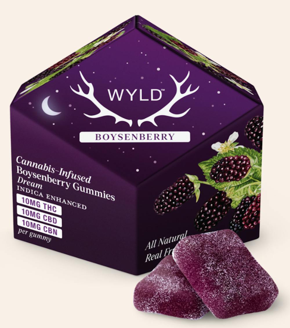 Product Gummies | Boysenberry (I) | 1:1:1 THC:CBD:CBN | Wyld