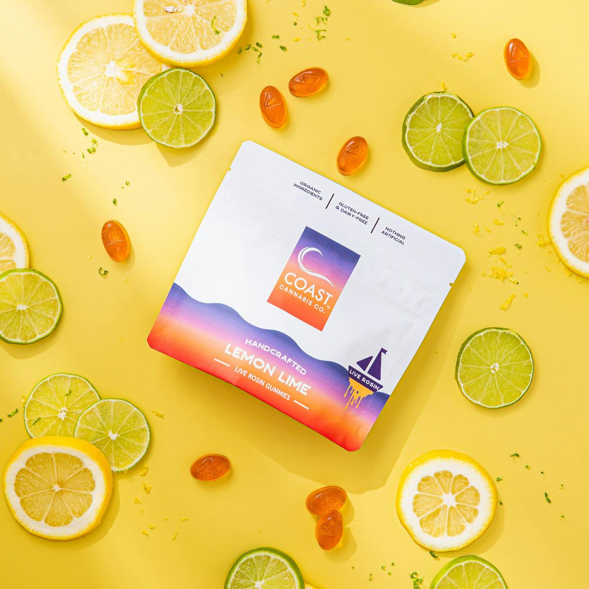 Image of Lemon Lime | Live Rosin Gummies