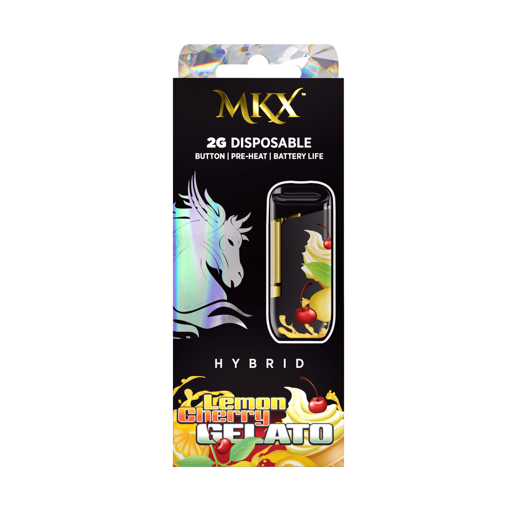 MKX 2g Disposable Lemon Cherry Gelato