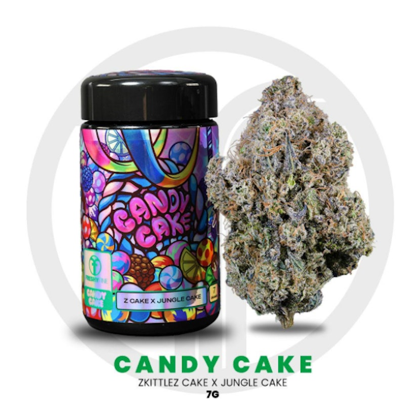 Freshy FIne Prepack Jar | Candy Cake