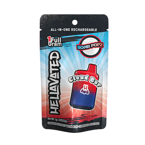 Bomb Popz (S) – Disposable Vape l (1g)-active