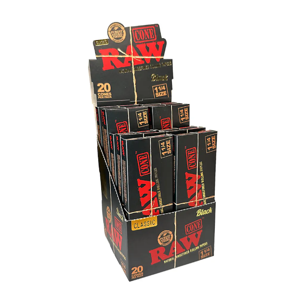 Product Classic Black Cone - 1-1/4 - 20pk