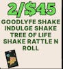 2/$45 Ounces | Goodlyfe / Sapphire Shake