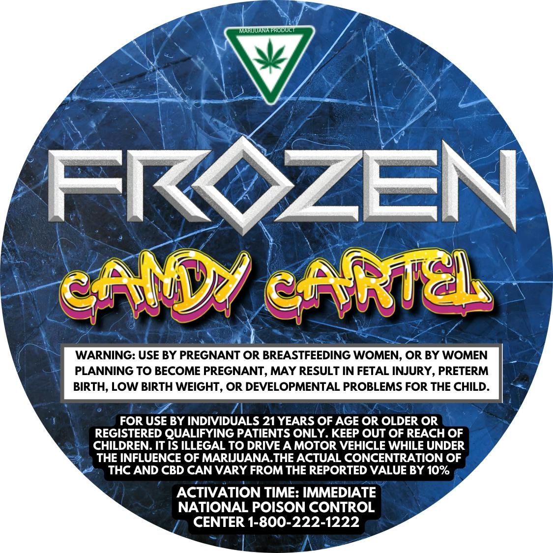 Product: Frozen | Live resin - 5g - Candy Cartel