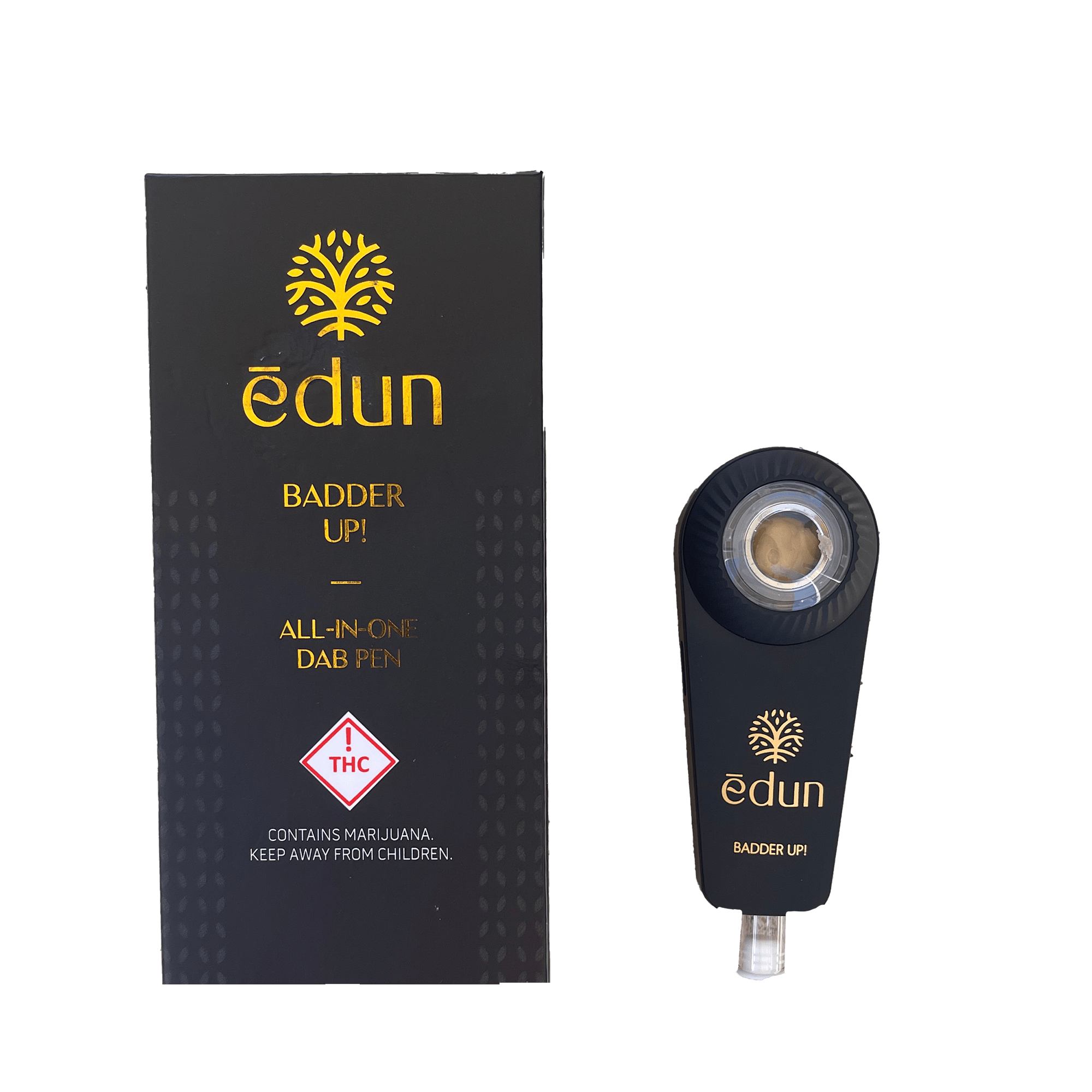 Edun Cherry Paloma Badder Ups AIO Cartridge Live Rosin Badder | REC