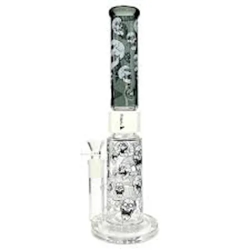 Prism | Skull Big Honeycomb Single Stack Bong-active